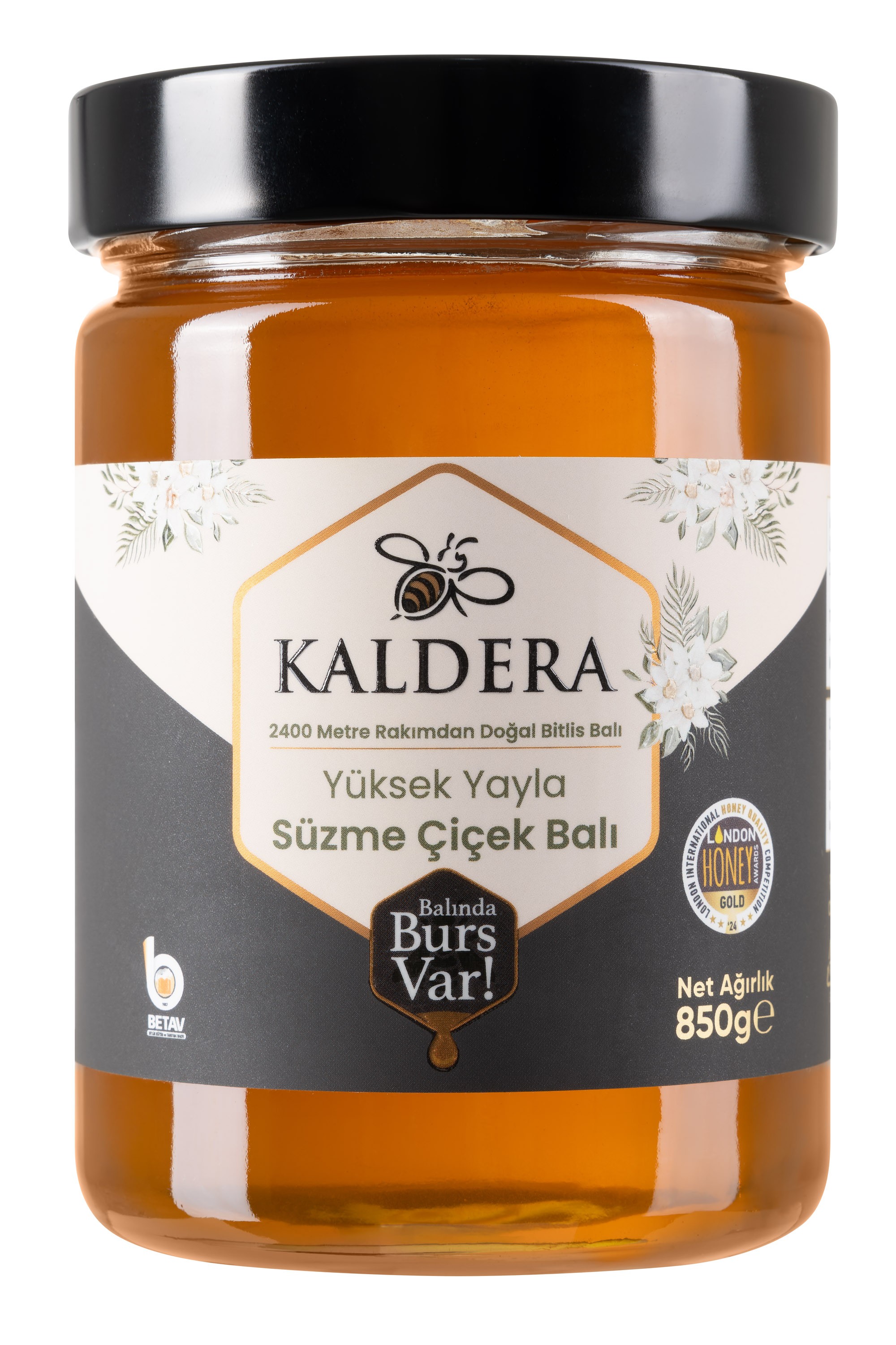 Kaldera süzme çiçek balı 850g ürün fotoğraf çekimi