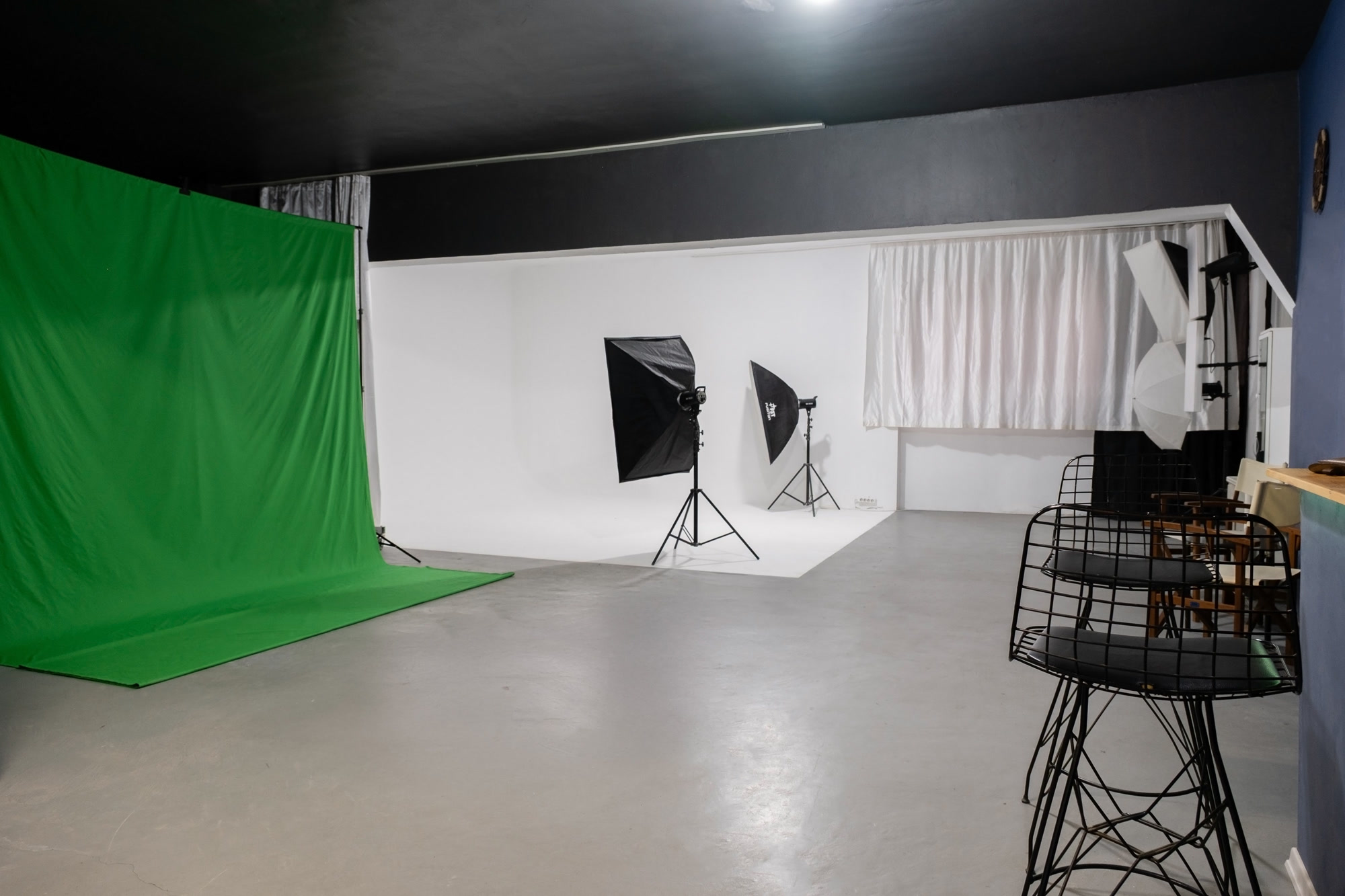 Kiralık stüdyo yeşil fon / green screen chroma çekim alanı — Kağıthane