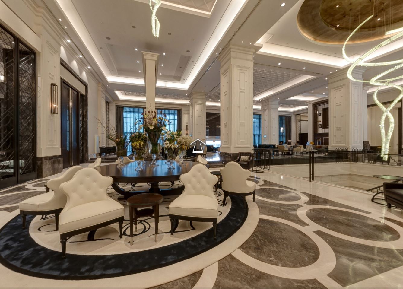 360° Otel çekimi sanal tur / Hilton Bomonti Lobby
